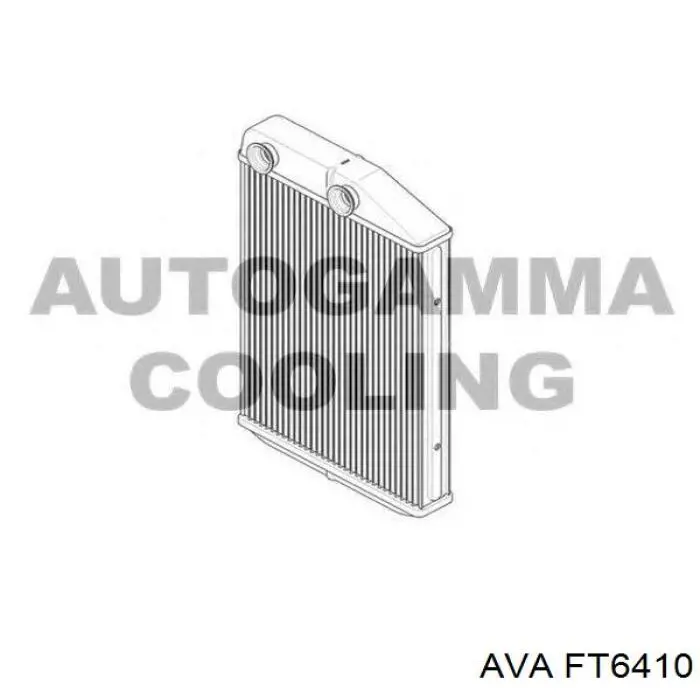 Радиатор печки (отопителя) AVA FT6410 цена, от 41.81 USD