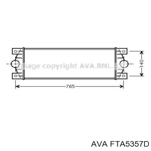 Купить 619531 Hart Радиатор системы охлаждения кондиционера
