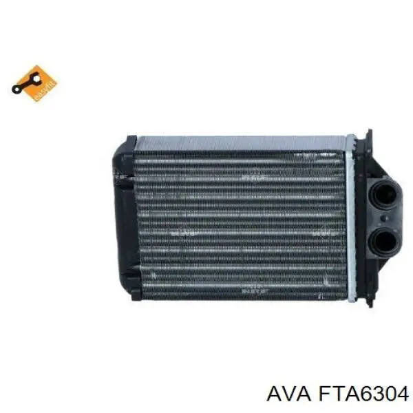 Радиатор печки (отопителя) AVA FTA6304 цена, от 27.60 USD