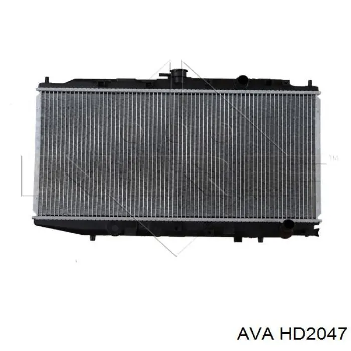 Радиатор охлаждения двигателя AVA HD2047 цена, от 80.83 USD