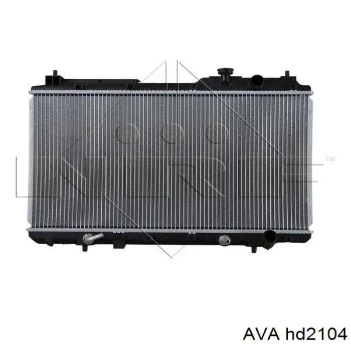 Радиатор охлаждения двигателя AVA HD2104