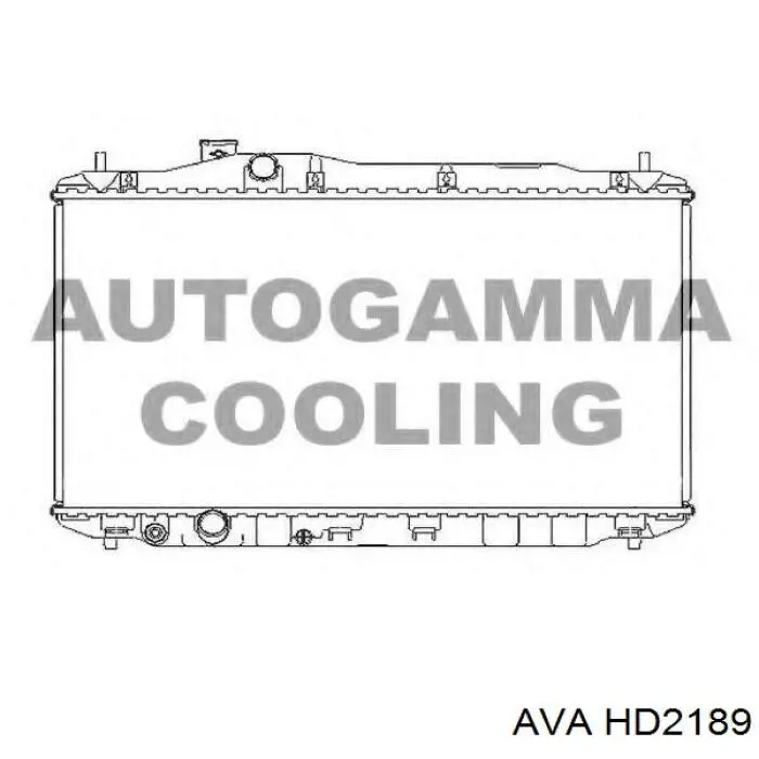 Радиатор охлаждения двигателя AVA HD2189 цена, от 80.01 USD