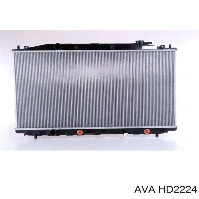 Радиатор охлаждения двигателя AVA HD2224 цена, от 126.01 USD