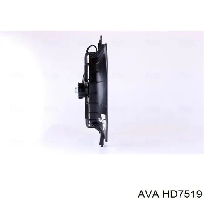 Диффузор радиатора охлаждения в сборе с мотором и крыльчаткой AVA HD7519 цена, от 100.31 USD