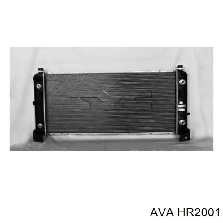 Радиатор охлаждения двигателя AVA HR2001 цена, от 191.50 USD