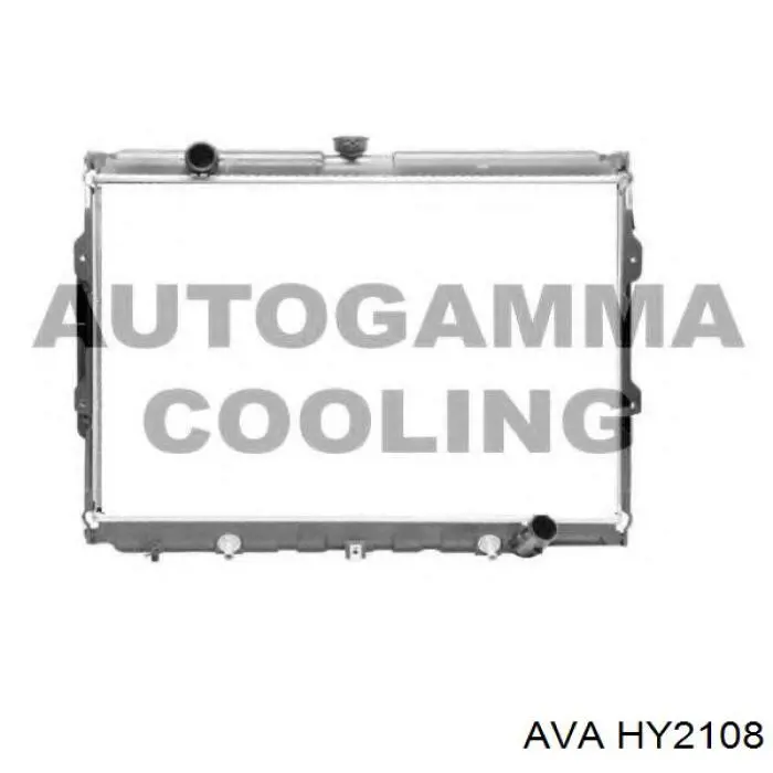Радиатор охлаждения двигателя AVA HY2108 цена, от 154.09 USD