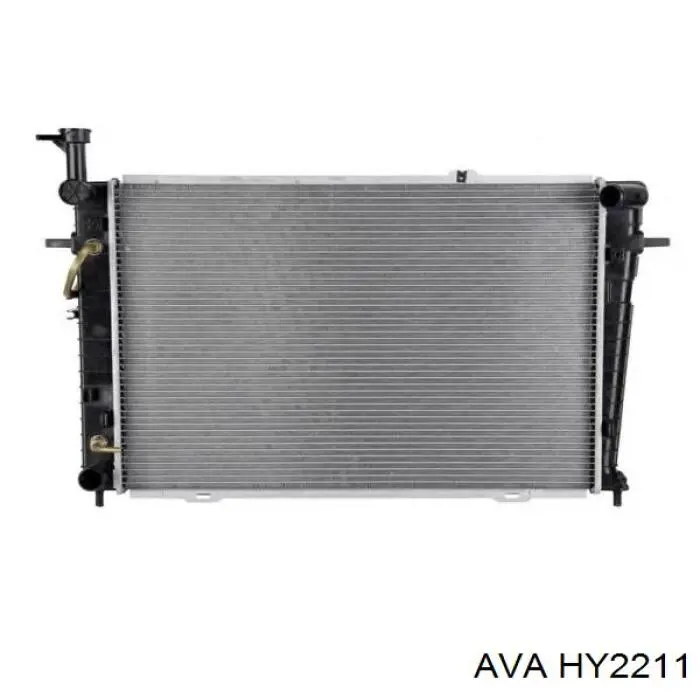 Радиатор охлаждения двигателя AVA HY2211 цена, от 109.90 USD