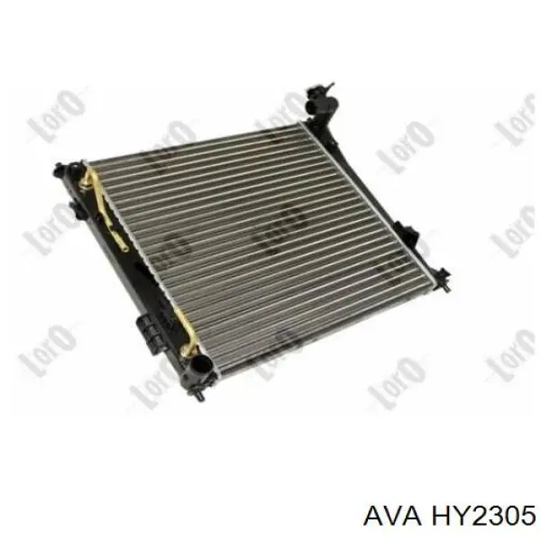 Радиатор охлаждения двигателя AVA HY2305 цена, от 112.71 USD