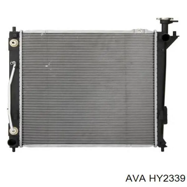 Радиатор охлаждения двигателя AVA HY2339 цена, от 155.54 USD