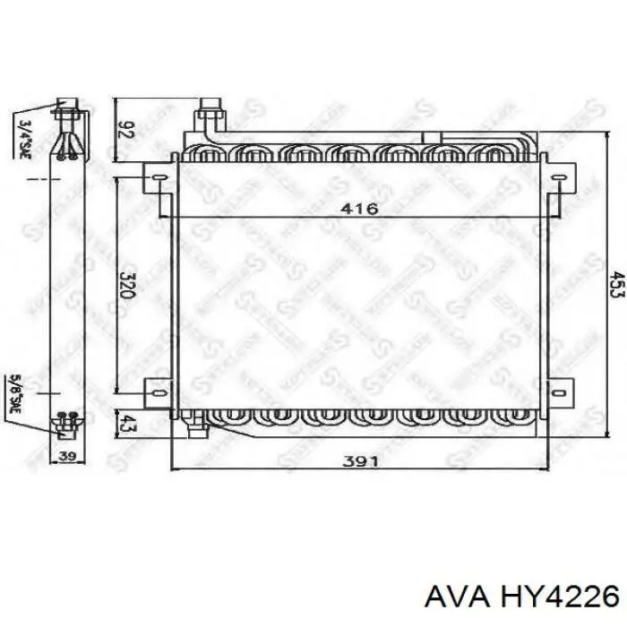 Купить HY4226 AVA Интеркулер