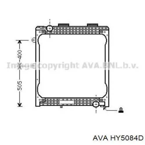 Конденсатор кондиционера AVA HY5084D цена, от 90.74 USD