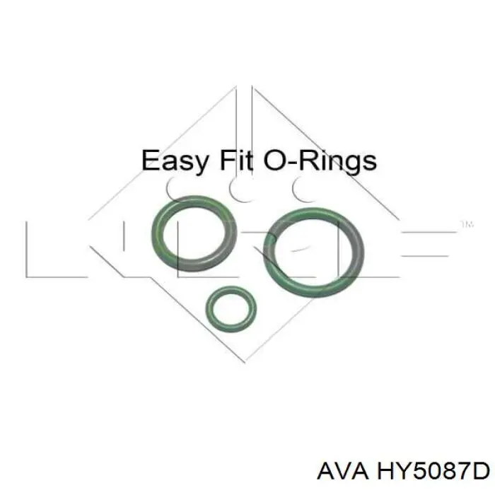 Купить HY5087D AVA Радиатор системы охлаждения кондиционера