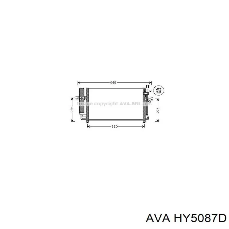 HY5087D AVA Конденсатор