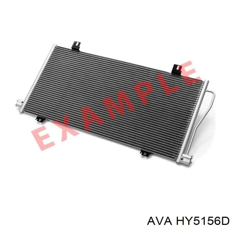 Радиатор кондиционера HY5156D AVA