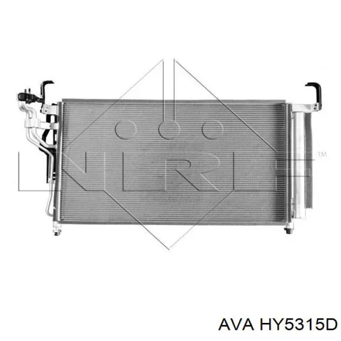 HY5315D AVA радиатор кондиционера
