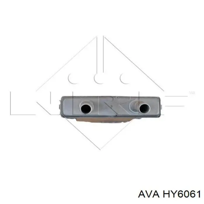 Купить HY6061 AVA Радиатор печки
