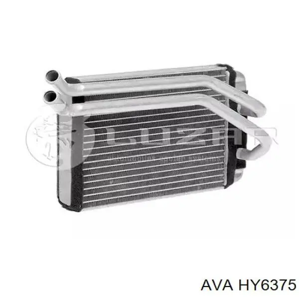 HY6375 AVA радиатор печки