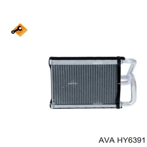 Радиатор печки (отопителя) AVA HY6391 цена, от 48.15 USD