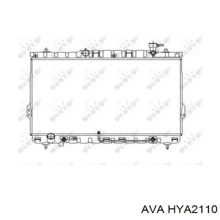 HYA2110 AVA радиатор