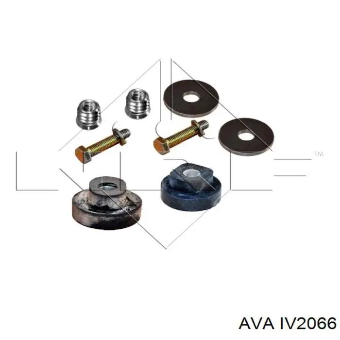 Радиатор охлаждения двигателя AVA IV2066 цена, от 359.88 USD
