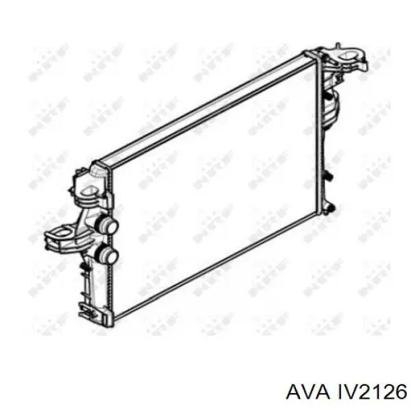 Радиатор IV2126 AVA