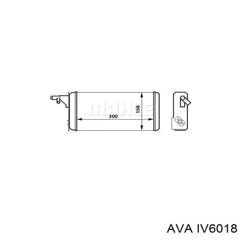 Радиатор печки 93910866 Fiat/Alfa/Lancia