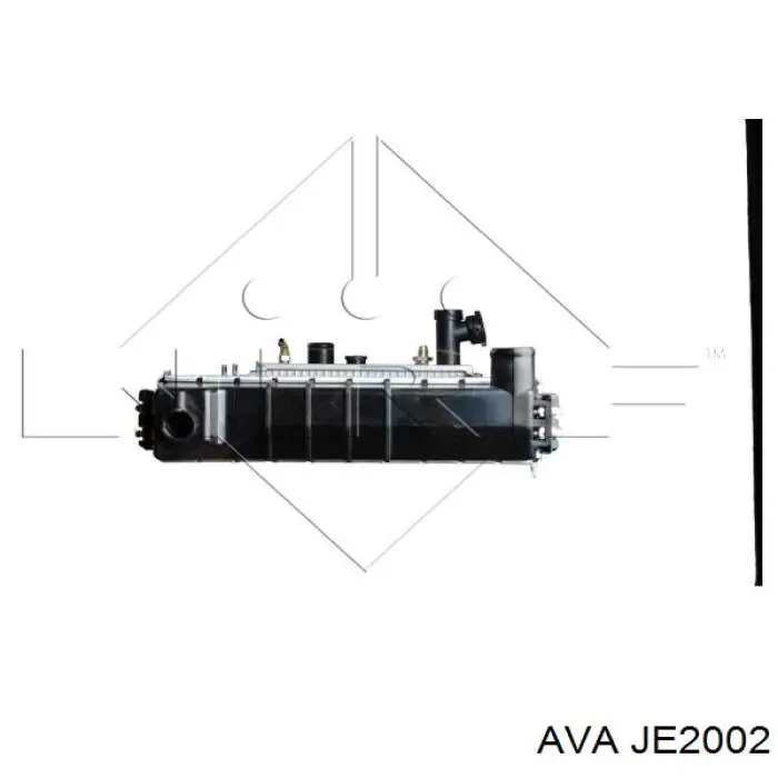 Радиатор JE2002 AVA