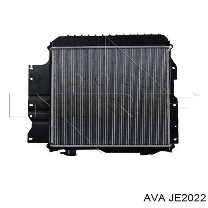 Радиатор охлаждения двигателя AVA JE2022 цена, от 122.49 USD