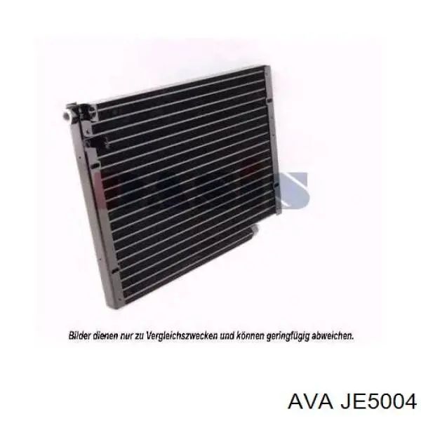 JE5004 AVA радиатор кондиционера