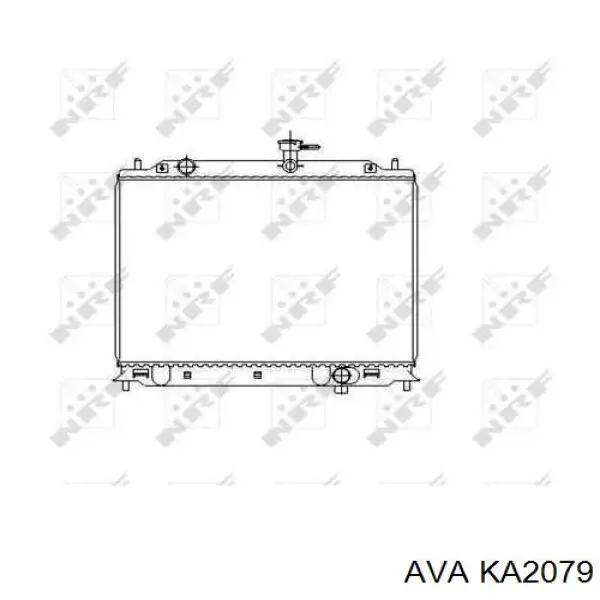 Радиатор KA2079 AVA