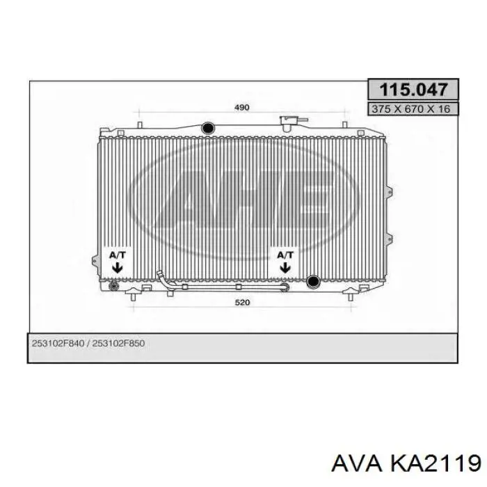 KA2119 AVA