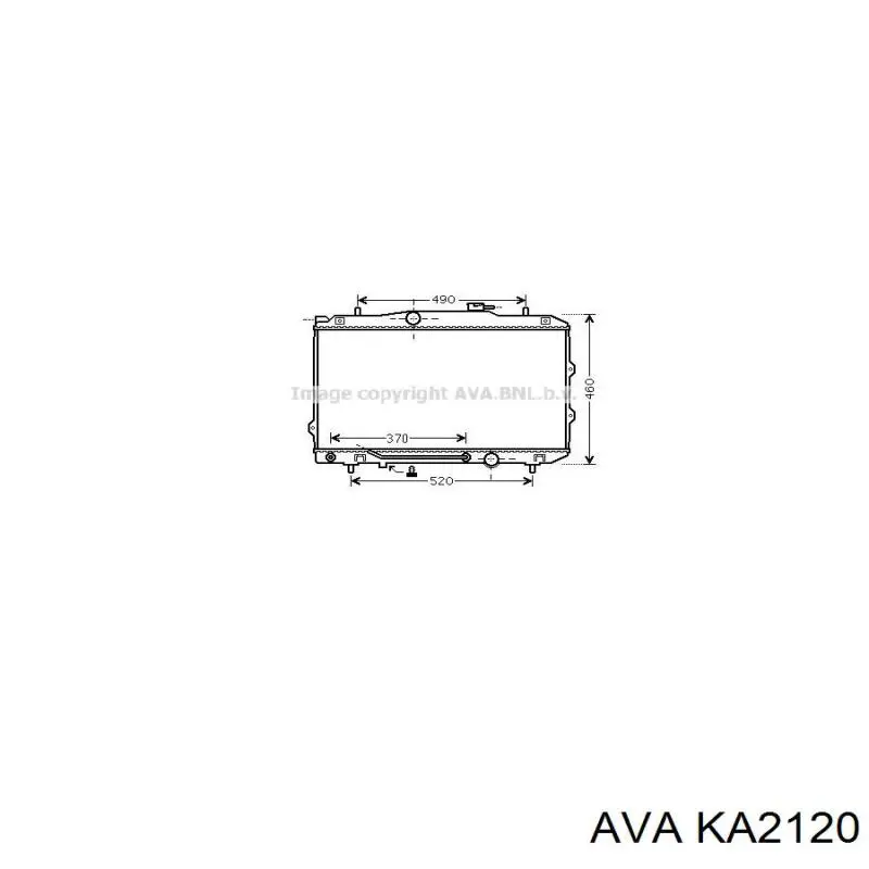 KA2120 AVA радиатор