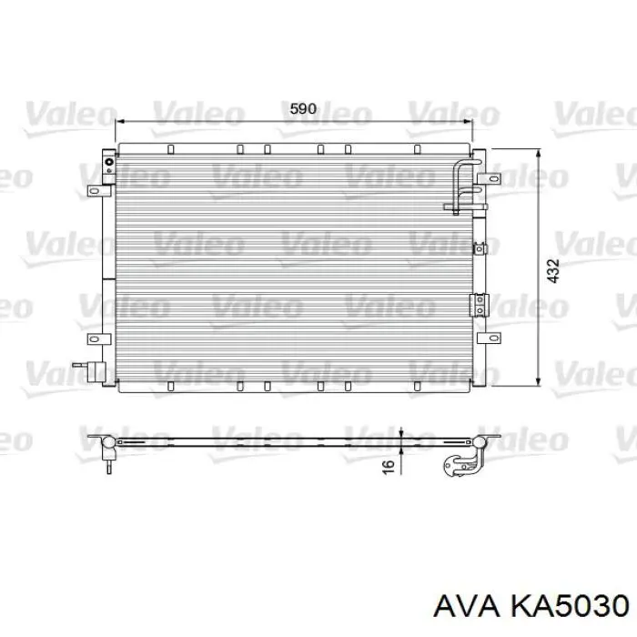 KA5030 AVA Конденсатор