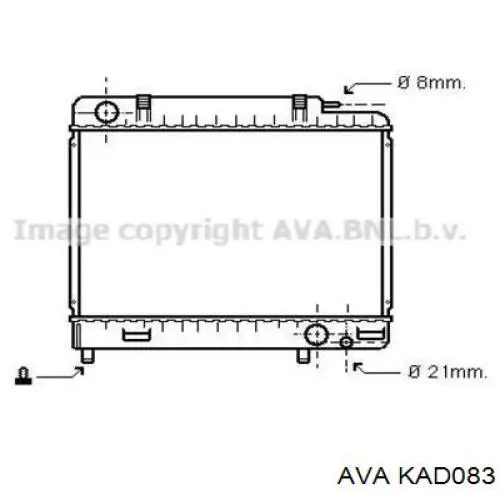 Осушитель кондиционера KAD083 AVA