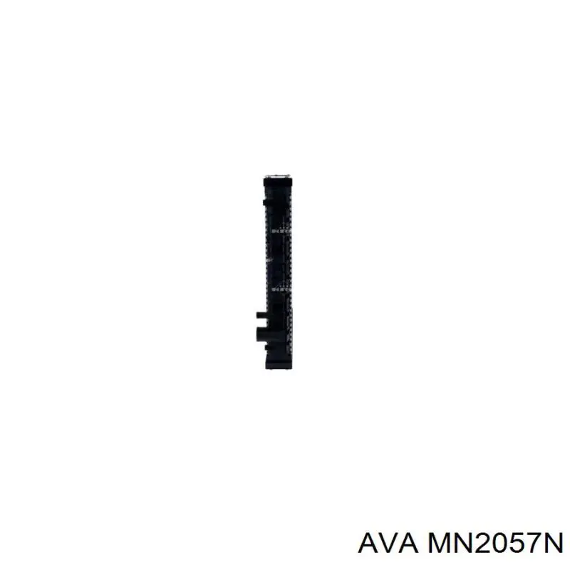 Радиатор охлаждения двигателя Nissens NIS62876A цена, от 351.58 USD
