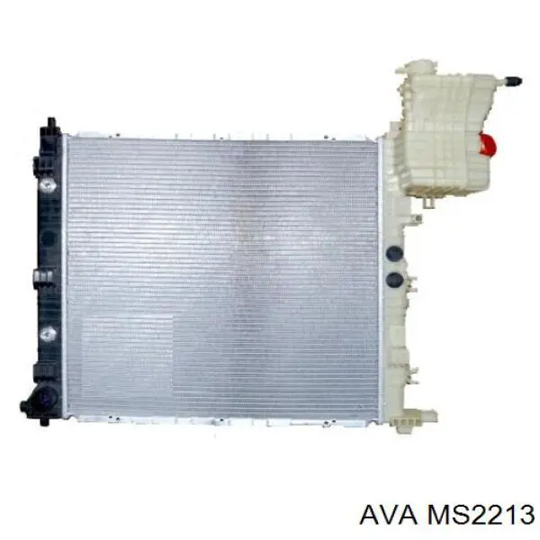 Радиатор охлаждения двигателя AVA MS2213 цена, от 243.65 USD
