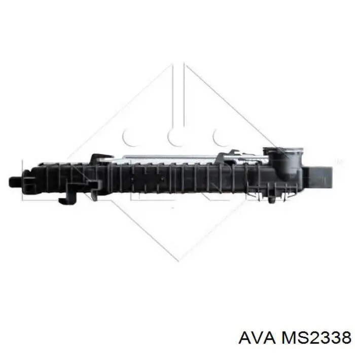 Радиатор охлаждения двигателя AVA MS2338 цена, от 130.55 USD
