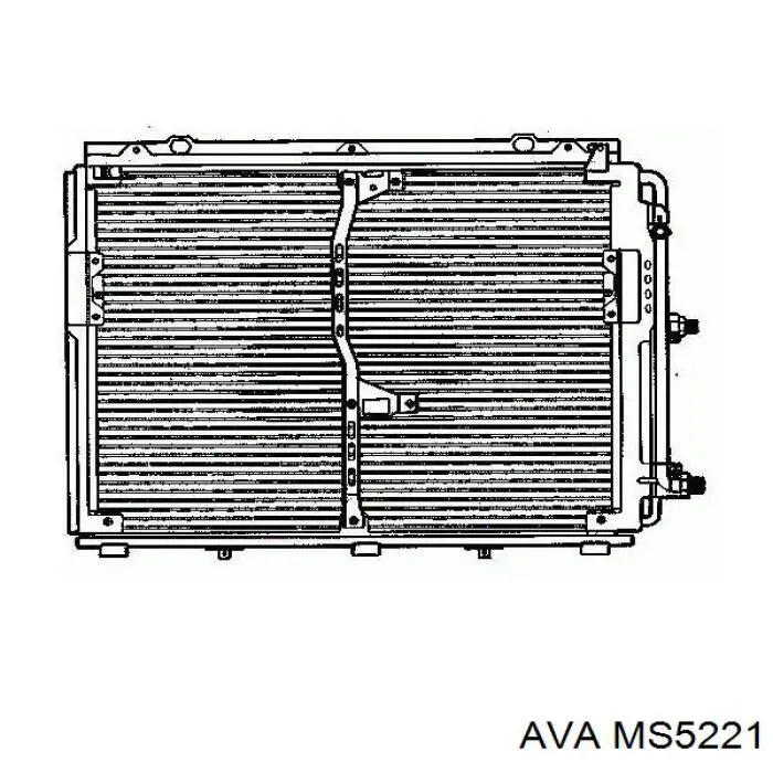 Конденсатор кондиционера AVA MS5221 цена, от 109.78 USD