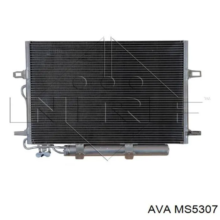 MS5307 AVA радиатор кондиционера