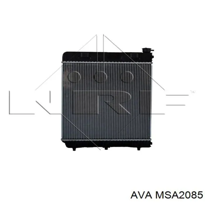 Радиатор охлаждения двигателя AVA MSA2085 цена, от 87.90 USD
