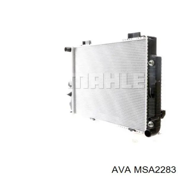 Радиатор охлаждения двигателя AVA MSA2283 цена, от 145.63 USD