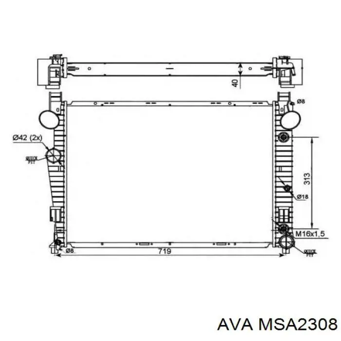 MSA2308 AVA