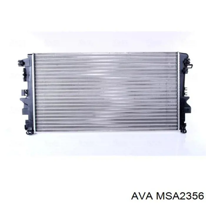 Радиатор охлаждения двигателя AVA MSA2356 цена, от 82.94 USD