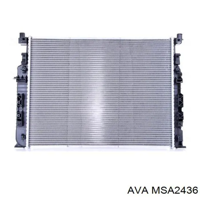 Радиатор охлаждения двигателя AVA MSA2436 цена, от 180.06 USD