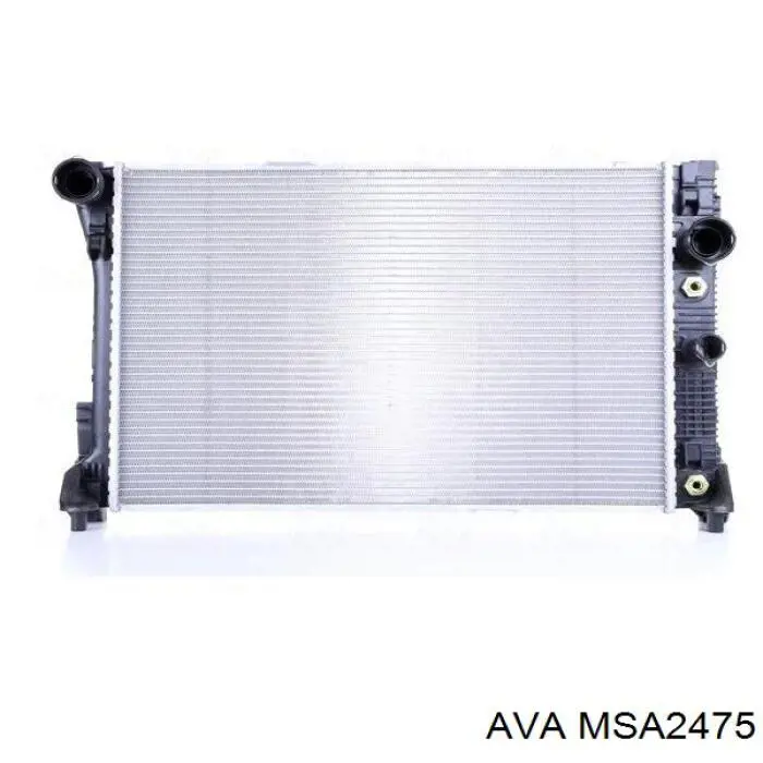 Радиатор охлаждения двигателя AVA MSA2475 цена, от 125.96 USD