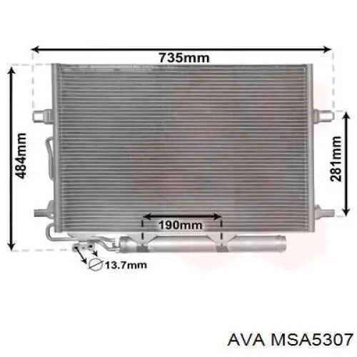 MSA5307 AVA Конденсатор