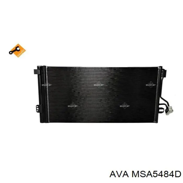 MSA5484D AVA radiador de aparelho de ar condicionado