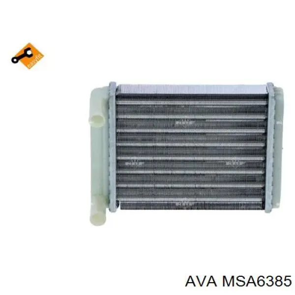 MSA6385 AVA радиатор печки (отопителя задний)