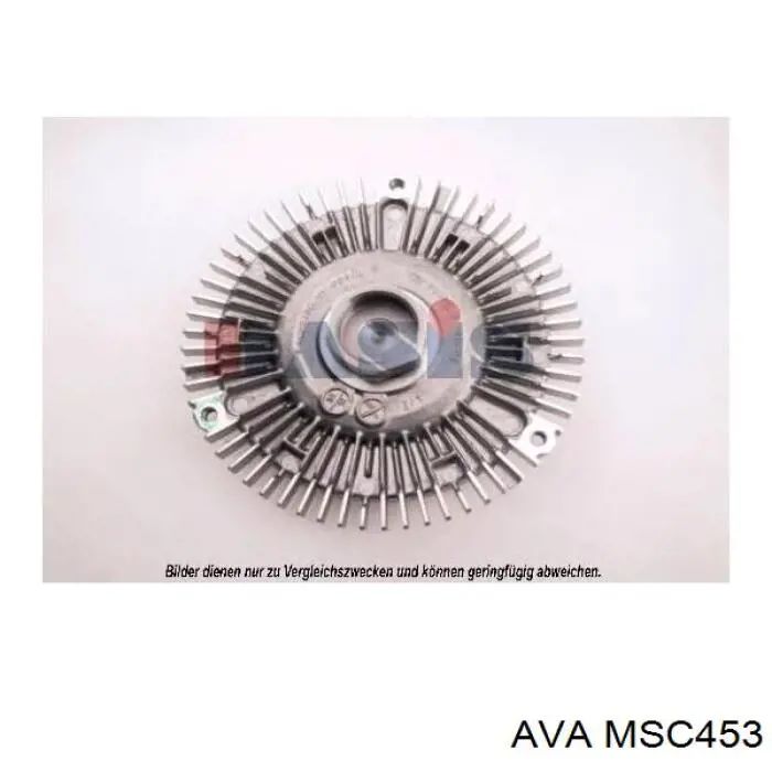 MSC453 AVA вискомуфта (вязкостная муфта вентилятора охлаждения)