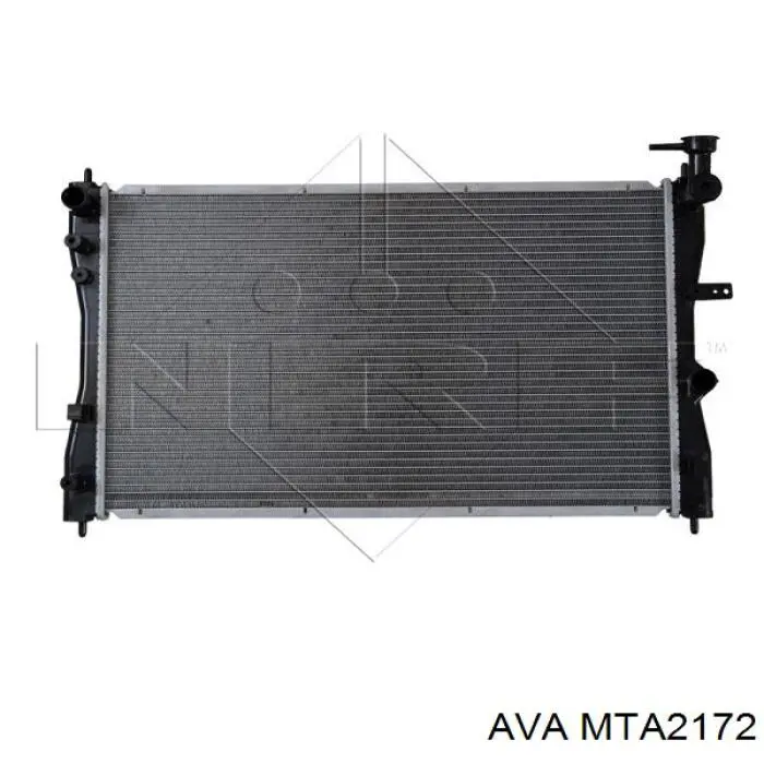Радиатор охлаждения двигателя AVA MTA2172 цена, от 87.03 USD